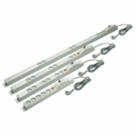 Bandeau électrique incliné avec disjoncteur 6 PC+T - l1290