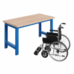 Etabli SI PMR Fixe - Plateau Multiplis bois MH24 l1500 p750 h784 Départ